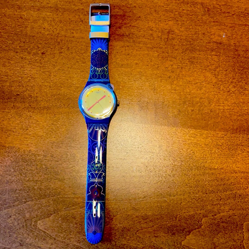 SWATCH Watch LUCINFESTA SUOZ201S, Limited Edition 8000/8888